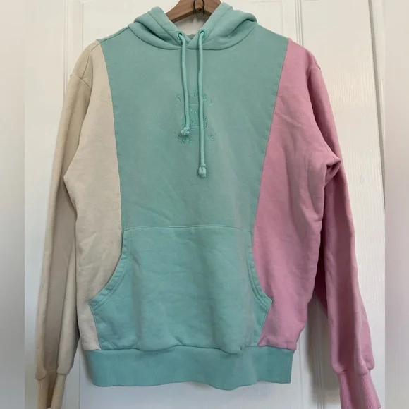 Teddy Fresh Tops Teddy Fresh Pastel Hoodie Tricolor Pastels M - Main Image